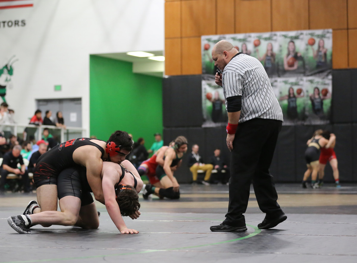 UIL Texas District 4 5A Wrestling Tournament 020423 Brian McLean 17